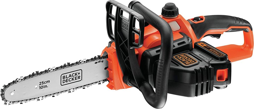 BLACK & DECKER Tronçonneuse Sans Fil 18 V 25 cm …